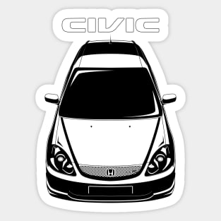 Civic Type R 7th gen 2000-2004 Sticker